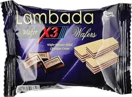 ويفر لامباده محشو شوكولاتة 8-قطع