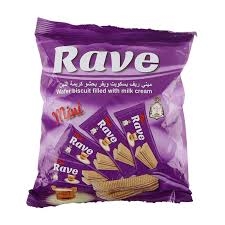 بسكوت ريف محشو كريمة اللبن 8-قطع