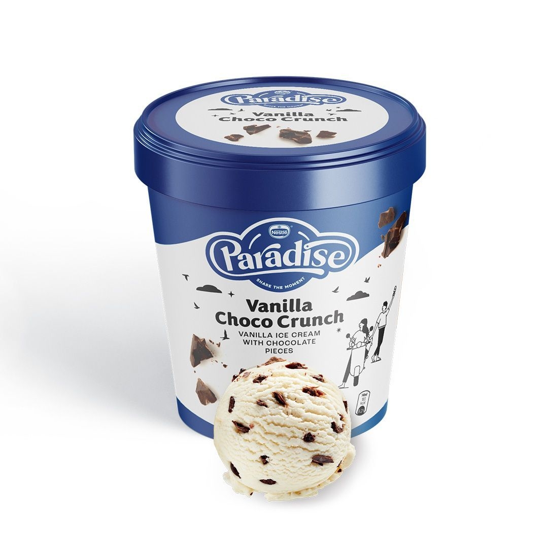 بارادايس كوباية كبيرة شوكولاتة وفانيليا نستله